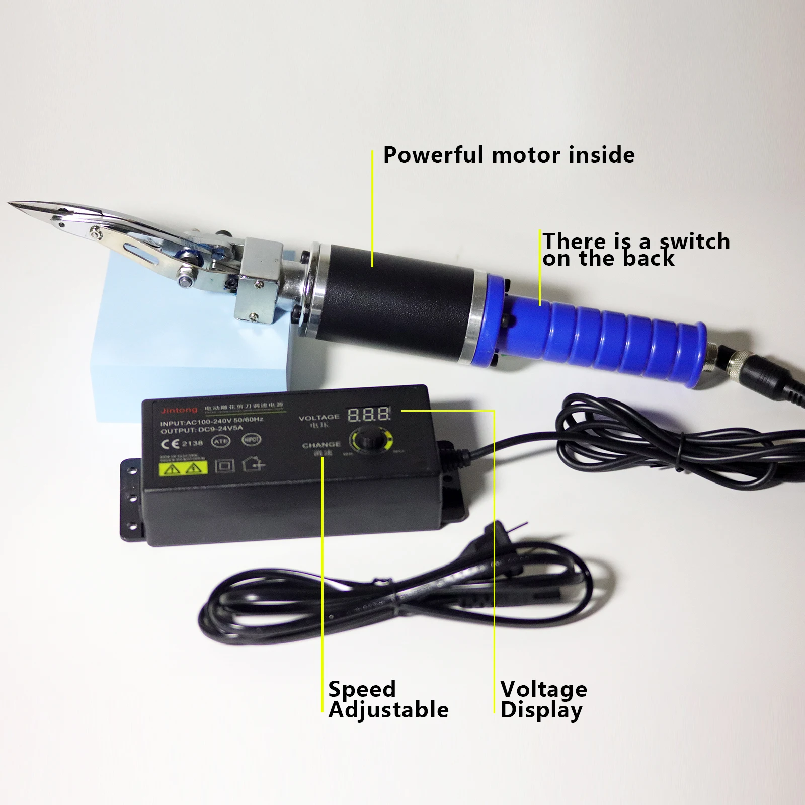 مقص نقش السجاد الكهربائي المفيد، مقص تصفيف التشذيب معنقدة، ترويج الشركة المصنعة لأعمال التلمم الاحترافية