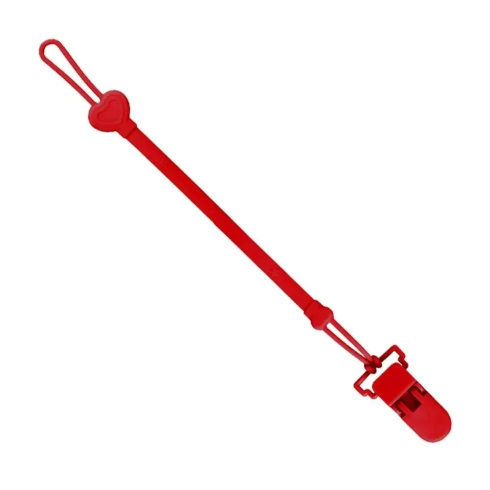 

Силиконовый держатель для соски, зажим, не содержит BPA, пищевая цепочка для детской соски, регулируемый анти-потерянный детский ремешок для игрушек для прорезывания зубов на открытом воздухе