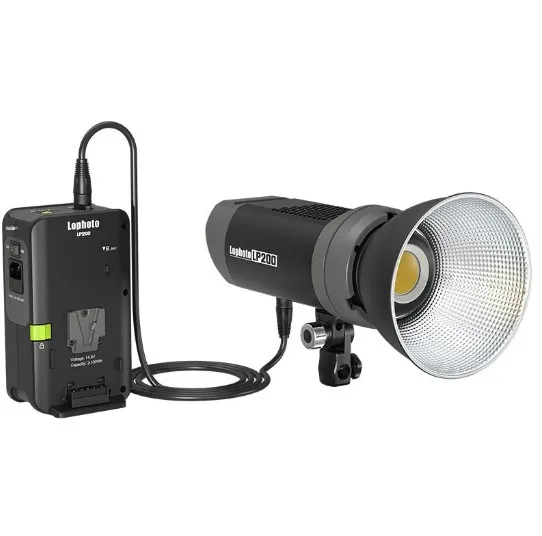 LP200  LED light with BI color temperature with battery for shooting indoor and outdoor camera flash light