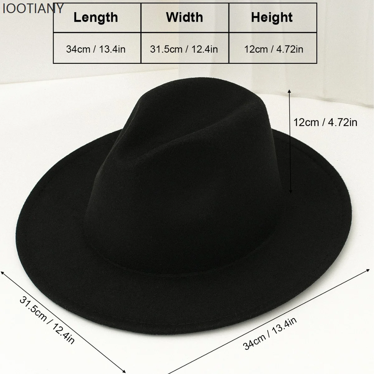 IOOTIANY 고딕 모자 손으로 그린 ​​달 중세 Steampunk 힙합 모자 축제 파티 코스프레 무대 공연 소품