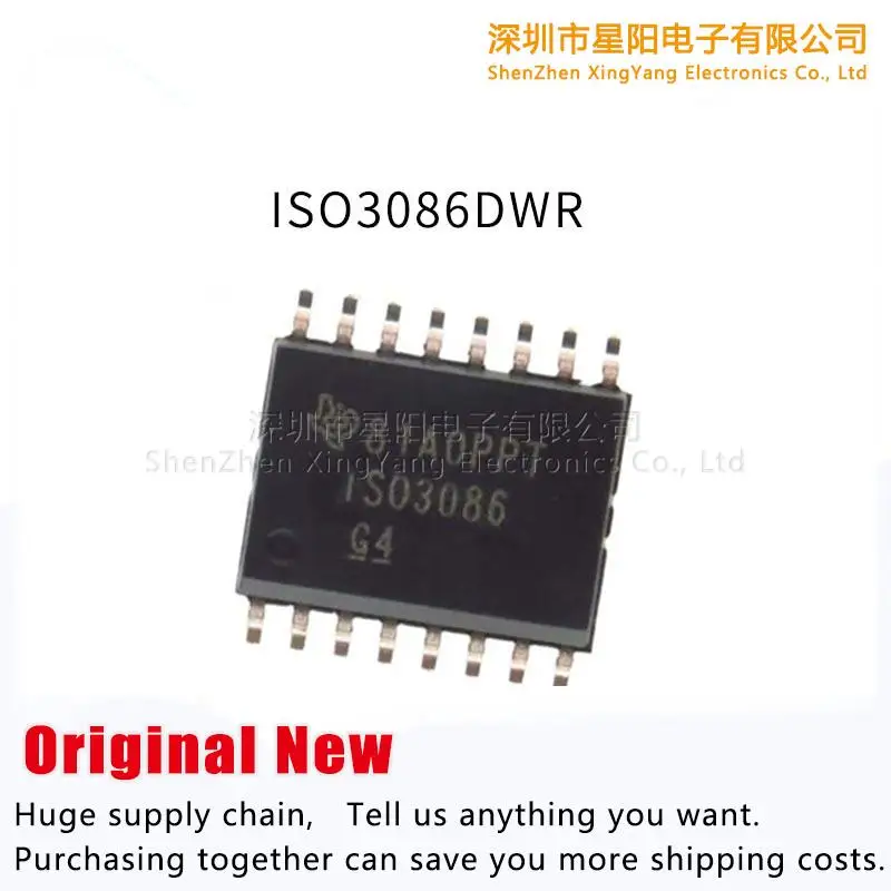 

New and original brand new original ISO3086DWR SOP - 16 digital isolation chip