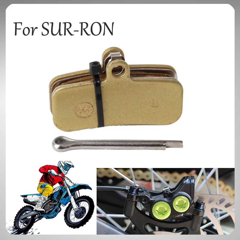 Electric Dirt Bike Front and Rear Silent Brake Pads For Surron Sur Ron Sur-Ron Light Bee S X Electric Motocross Parts