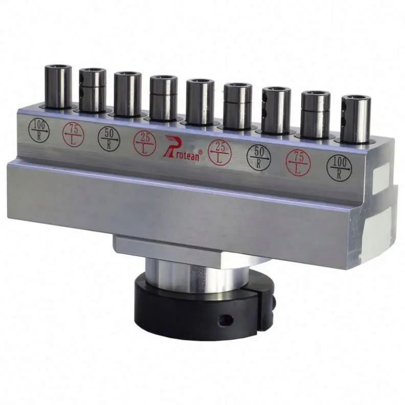 ANDUUK CX-14 5/7/11/21/mandelli PL-Ling Testa noiosa/testa di foratura per mandrini multipli