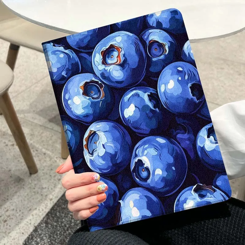 Art Blueberries Creative For MediaPad MatePad Air SE Pro M6 M5 M2 11.5 10.4 10.1 11 12.2 10.8 10.4 10.1 حافظة كمبيوتر لوحي