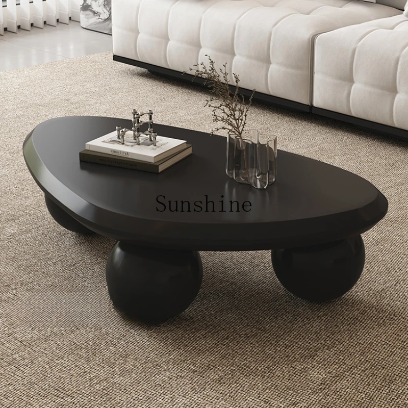 

Nordic minimalist light luxury coffee table household living room small apartment high-end small tea table