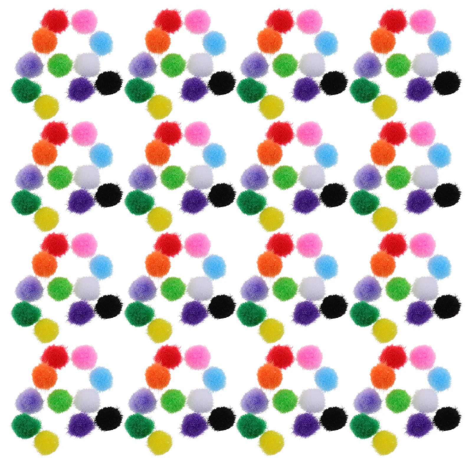 2000 Pcs Diy Pom Balls Craft Poms Decorative Pompom Crafts Pompoms Supplies for