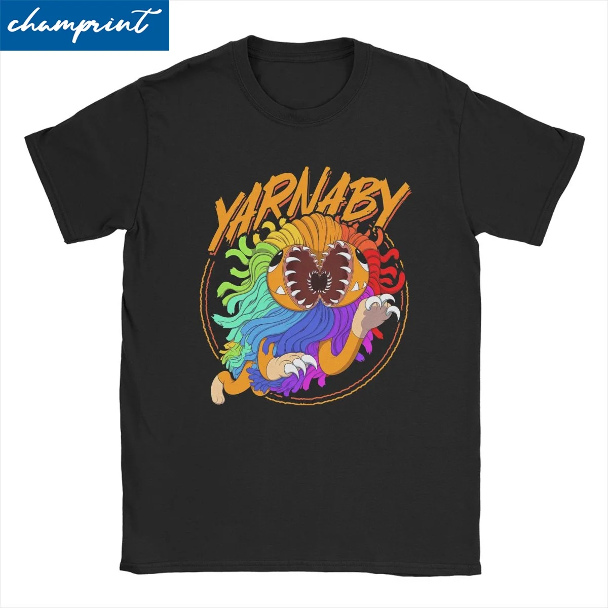 

Yarnaby T-Shirt for Men Women Poppy Cartoon Nightmare Game Awesome Pure Cotton Tee Shirt Short Sleeve T Shirts Printed Clothes