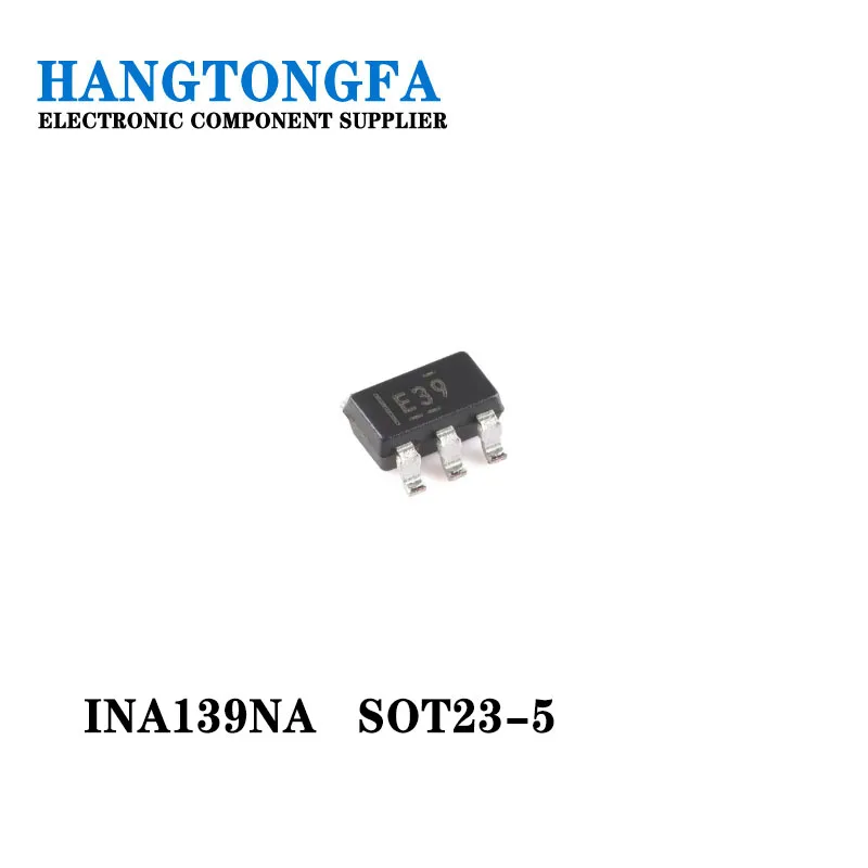 3PCS INA139NA/3K SOT23-5 INA139NA E39 INA139 Current sensing amplifier chip