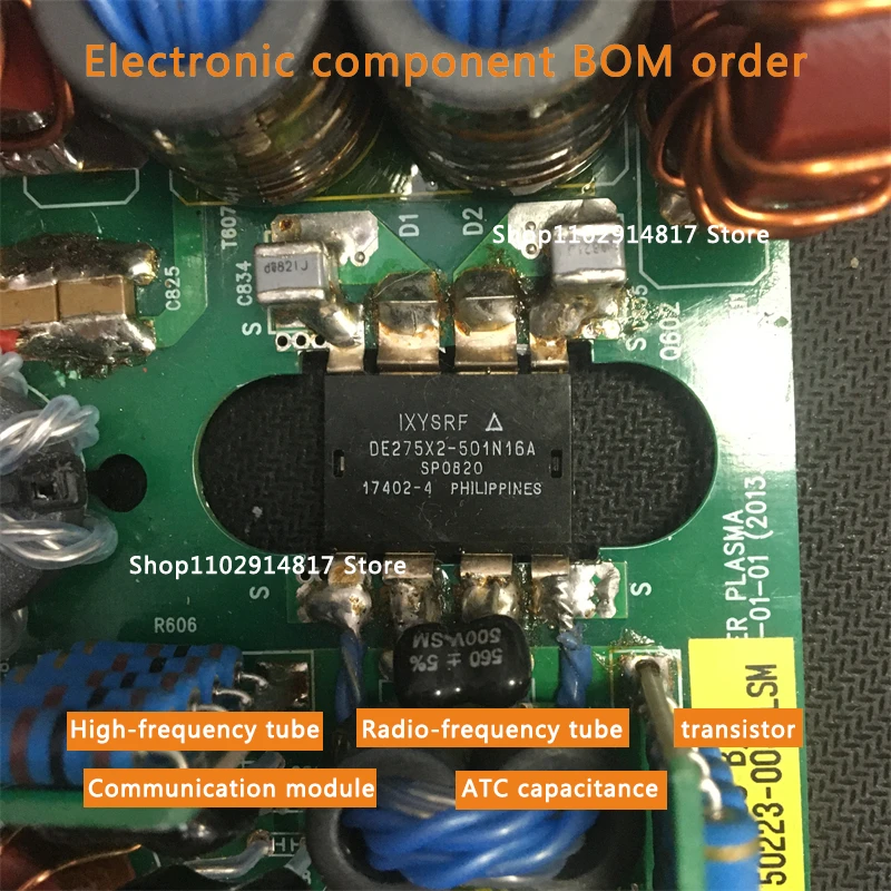 سلسلة مضخم طاقة أنبوب الترددات اللاسلكية عالي التردد ، BLF245 ، جيد عدم التبادل ، اختبار مستعمل ، BLF245