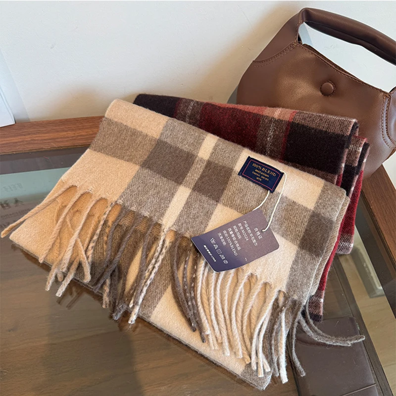 Thumbnail 2 - #3 Compare Plaid Winter Scarf Before You Buy