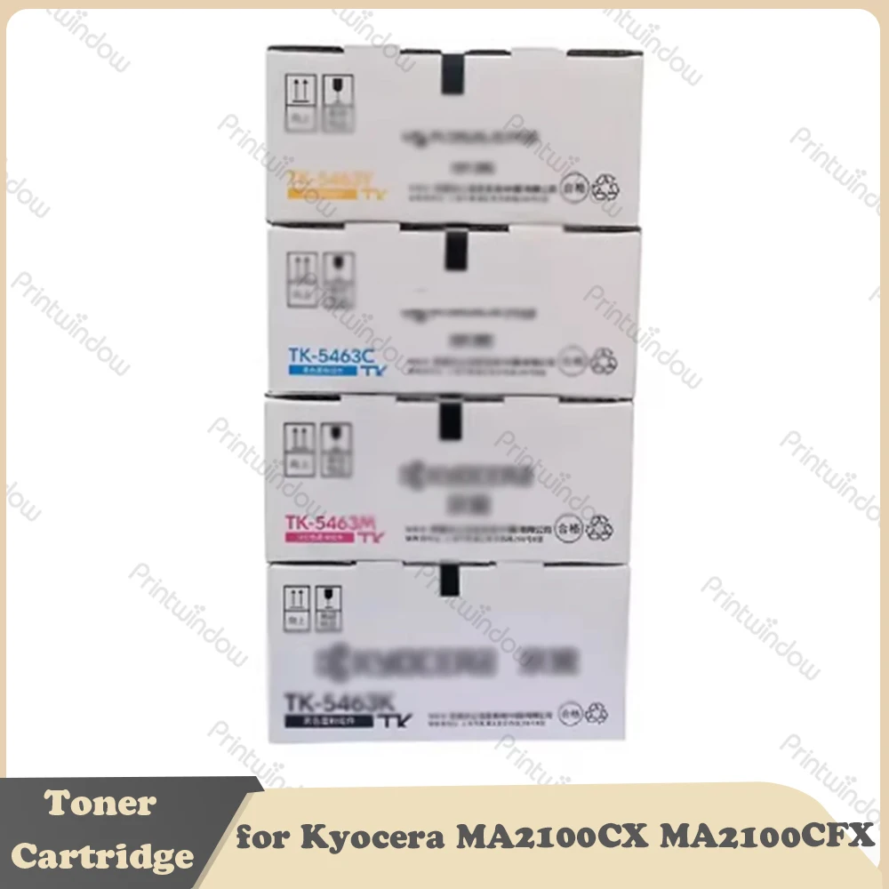 1Set 4PCS 1250Pages TK-5463 Original CMYK Toner Cartridges for Kyocera MA2100CX MA2100CFX Powder