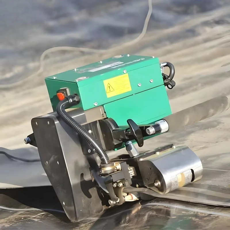Hot Wedge Geomembrane Welding Machine | Automatic Seam Welder for UK Landscaping & Waterproof Lining Projects