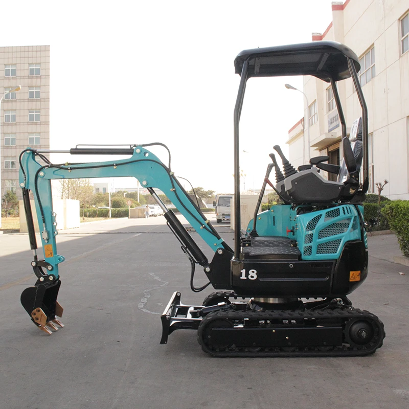 حفارة صغيرة 1.5 2.5 حفار صغير مجنزرة 1 2 حفارة صغيرة للمزرعة الهيدروليكية