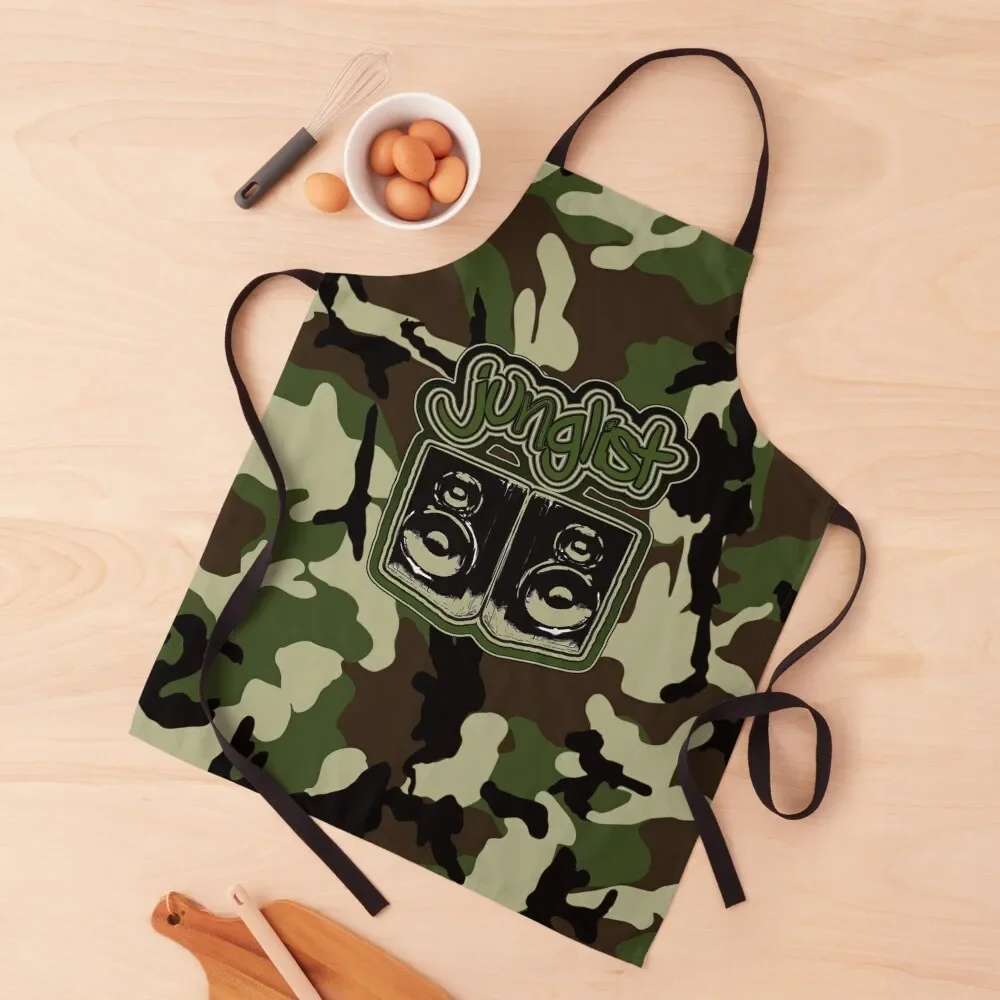 

Camo-Junglist Apron Kitchens Accessories For Kitchen Women Kitchen Supplies Idea Goods Kitchen Apras Man Apron