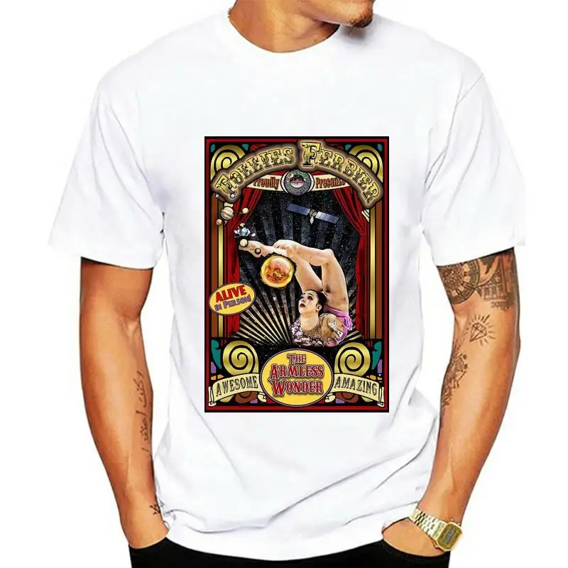 Men t-shirt The Armless Wonder Sideshow Poster tshirt Women t shirt