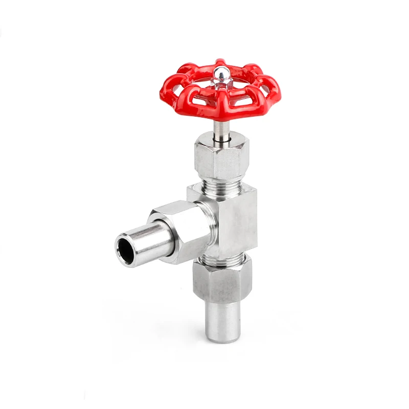 

Stainless Steel Welded Angle Type Needle Valve High Pressure Welding Type Globe Valve