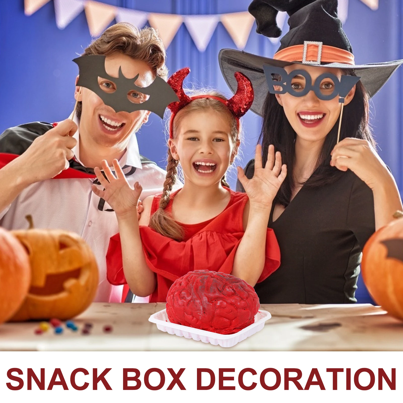 

Halloween Imitation Brain Ornaments Adults Human Organs Decoration Decorations Props Party Desktop
