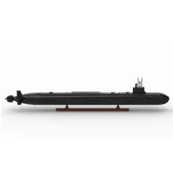 1085PCS Virginia-class submarine 1:200 Scale Model MOC Building Blocks DiyAssemble Bricks Boat Collection Display Toys Gifts