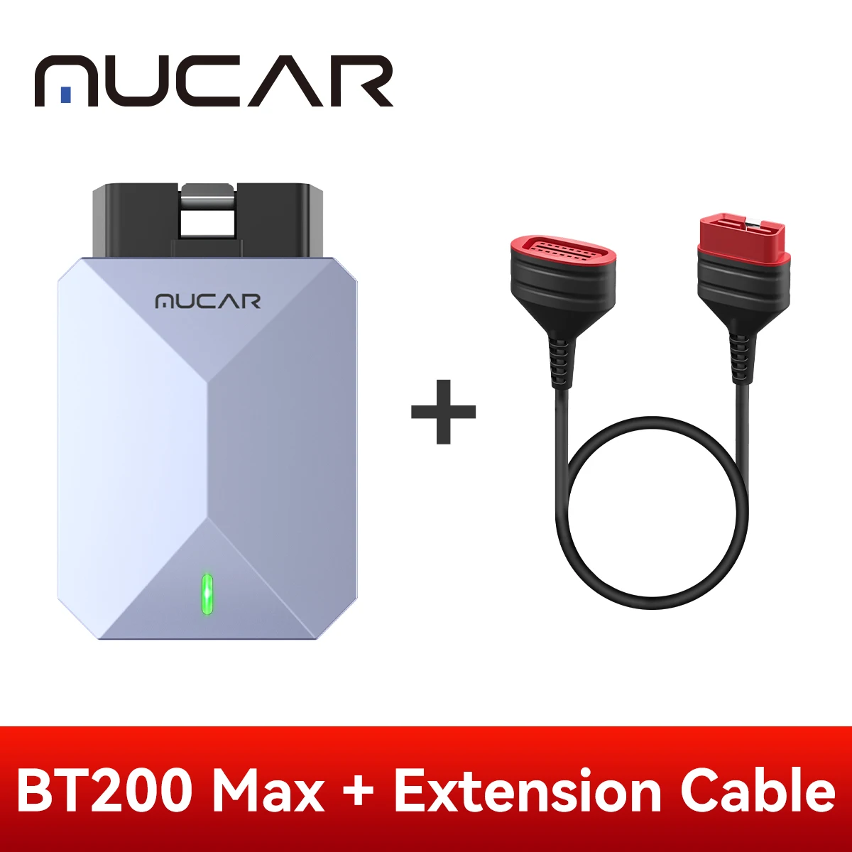 MUCAR BT200 MAX AI Automotive Tools OBD2 Bluetooth Scanner Bidirectionele CANFD 15 Reset Volledig Systeem Voor Alle Auto's Levenslang Gratis