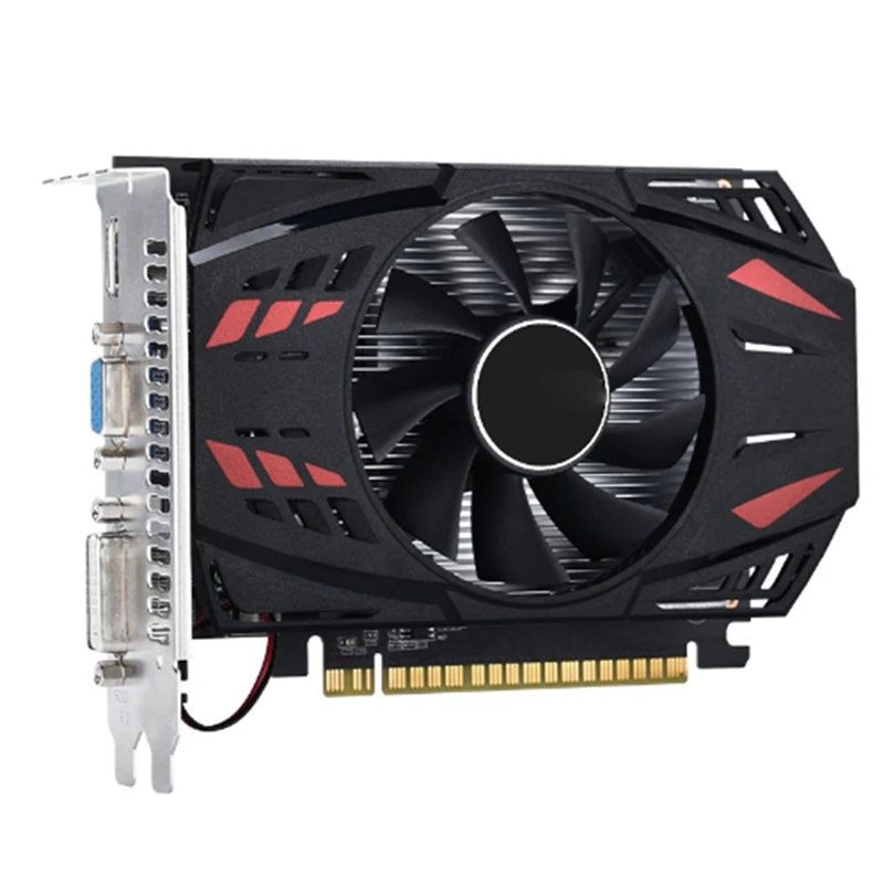 1 PCS Fan Cooling Desktop Computer Home Office Graphics Card HD Display Interface Graphics Card