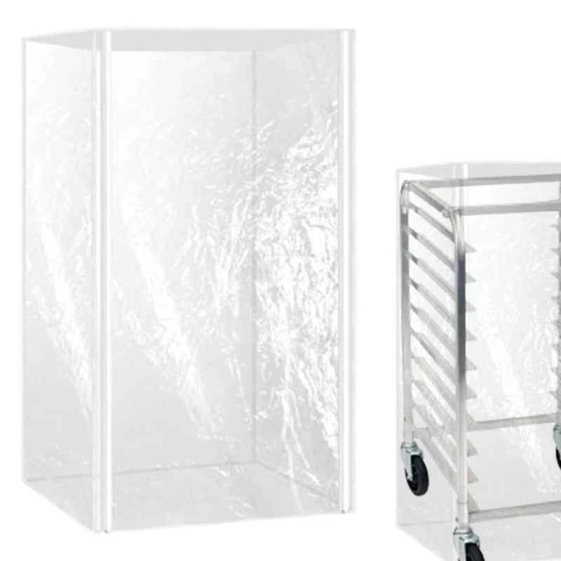 TAIGH-Bun Rack Abdeckung PVC Pizza Rack Abdeckung Wasserdichte Brot Rack Staub Abdeckung Praktische Pan Rack Abdeckung Pizza Teig Rack Abdeckung