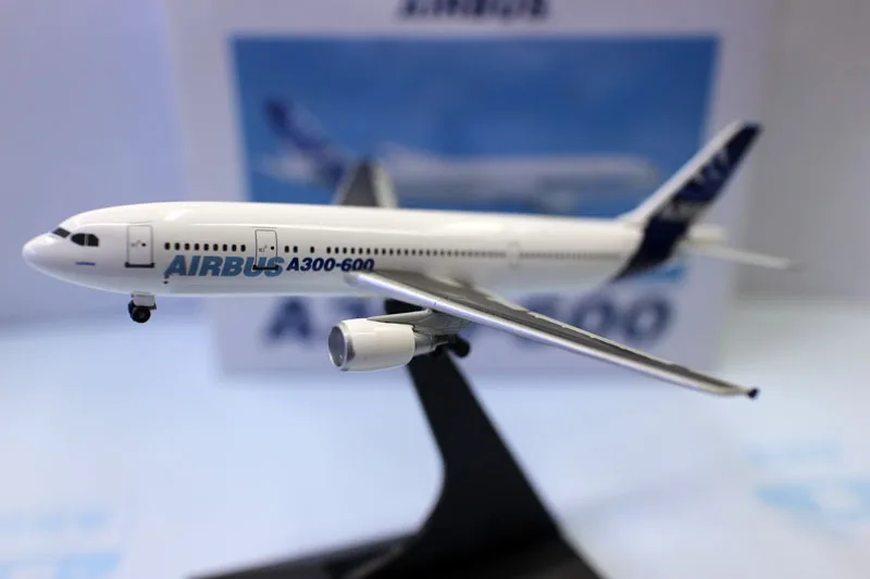 New AirBus 1/400 Scale A300-600 Airplane Diecast Aircraft Models For Collection Gift By Dragon