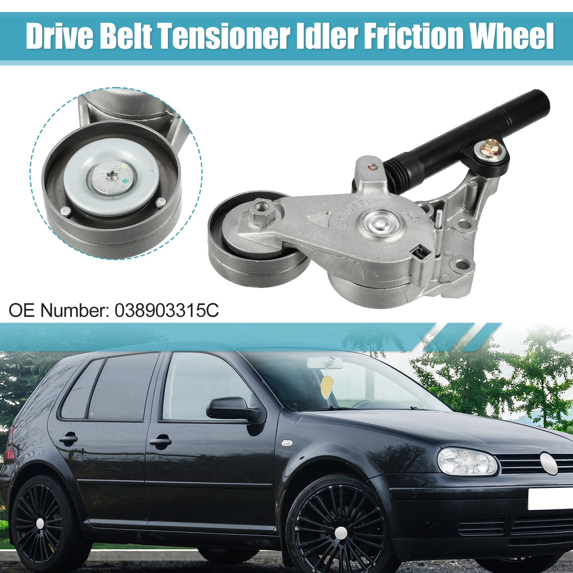 uxcell-belt-tensioner-pulley-assembly-no038903315c-for-volkswagen-beetle-19l-diesel