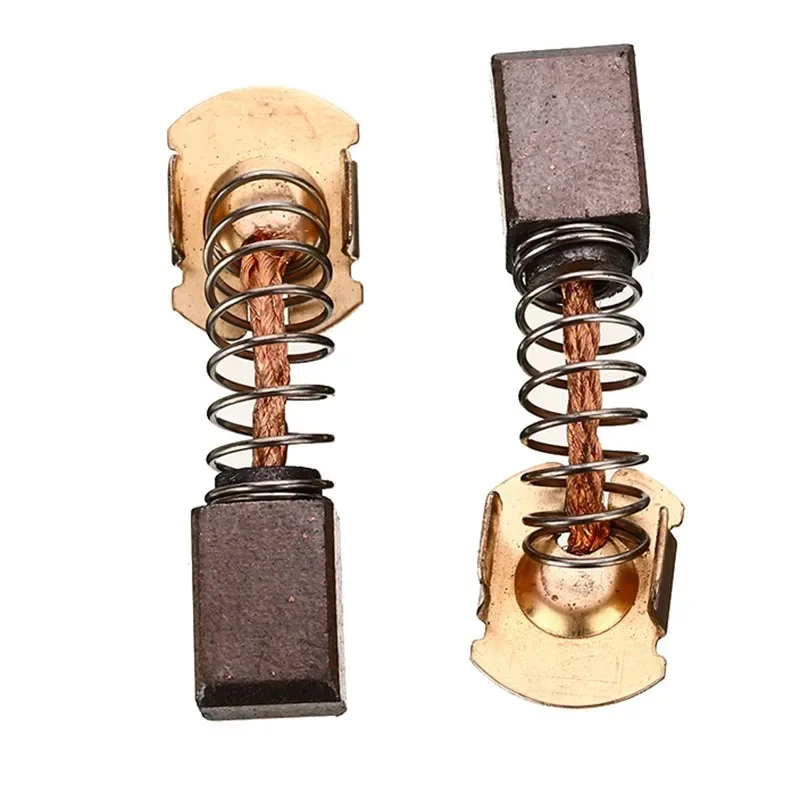 

2Pcs Carbon Brushes Replacement Part Wear Resistance For CB-430 BGA450 BGA452 DGA452 GA400 BGA402 Power Tool Accessories