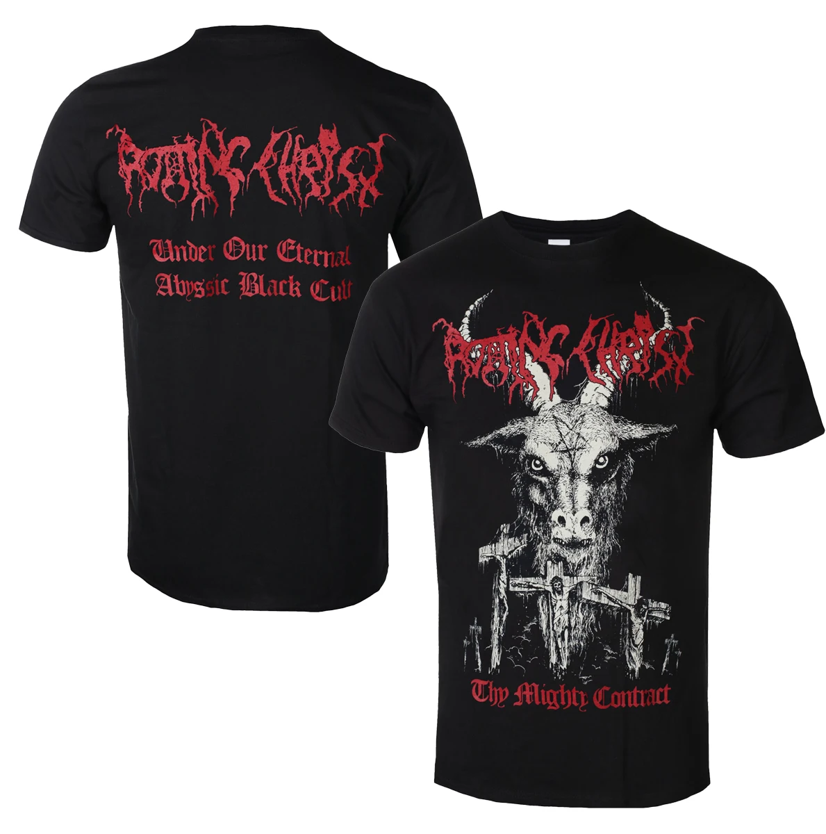 

2025 г., хлопковая рубашка с рисунком Rotting Christ, унисекс, для мужчин и женщин, летняя модная брендовая рубашка с коротким рукавом, роскошная повседневная винтажная повседневная рубашка в стиле ретро