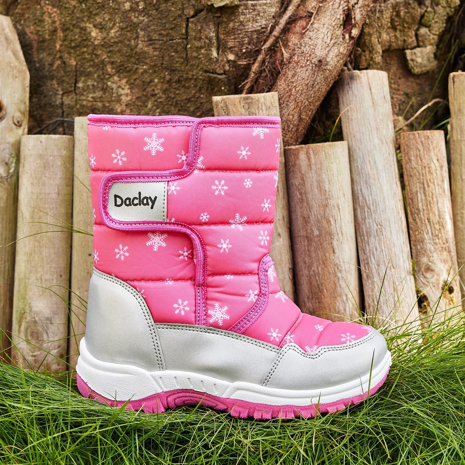 Kids Fashion snow warm waterproofnon-slip boys girls boots