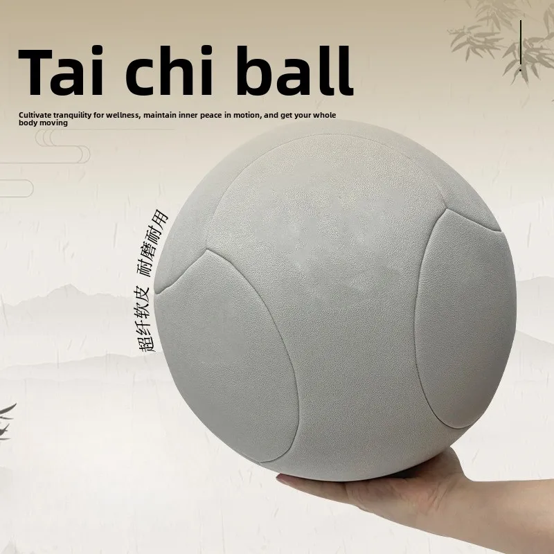 Tai Chi Posture Correction Fitness Ball, Axe Slice Shape Meditation Exercise Ball for Body Health Training