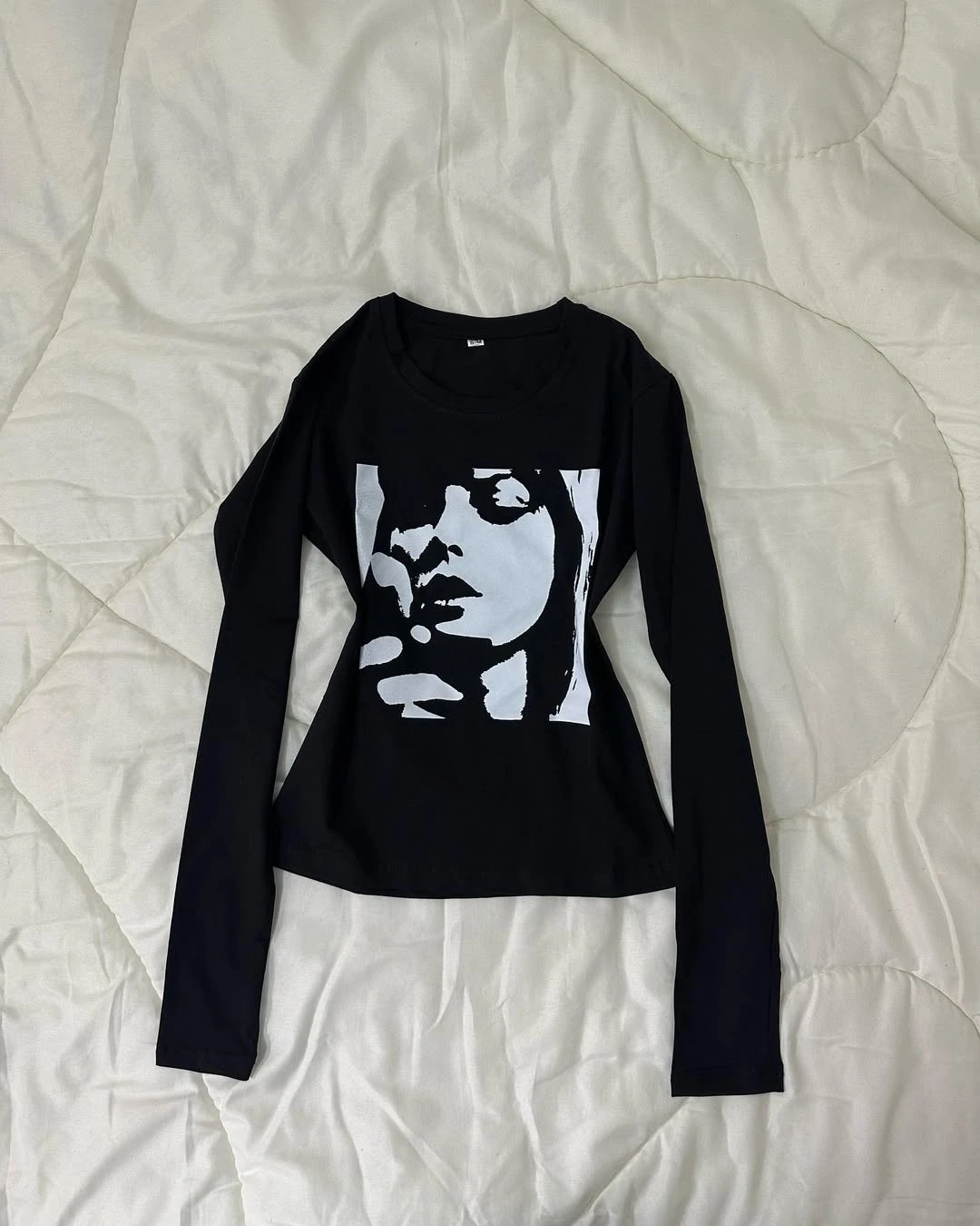 

Женская одежда Shoujo Girl Style Goth Одежда 90-х годов Винтаж Kawaii Детские футболки Y2k Kitty Женские футболки с длинными рукавами Женские укороченные футболки