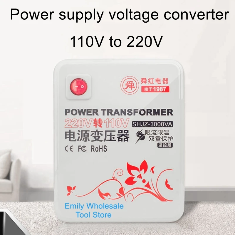 Transformer 220V to 110V 100V voltage converter 3000W 110V to 220V