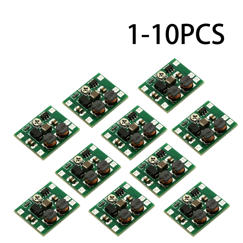 1-10PCS Automatique Buck-Boost Convertisseur Module - 3V à 15V Entrée, 1V à 15V Sortie, 700mA/5W Alimentation Réglable pour Électron
