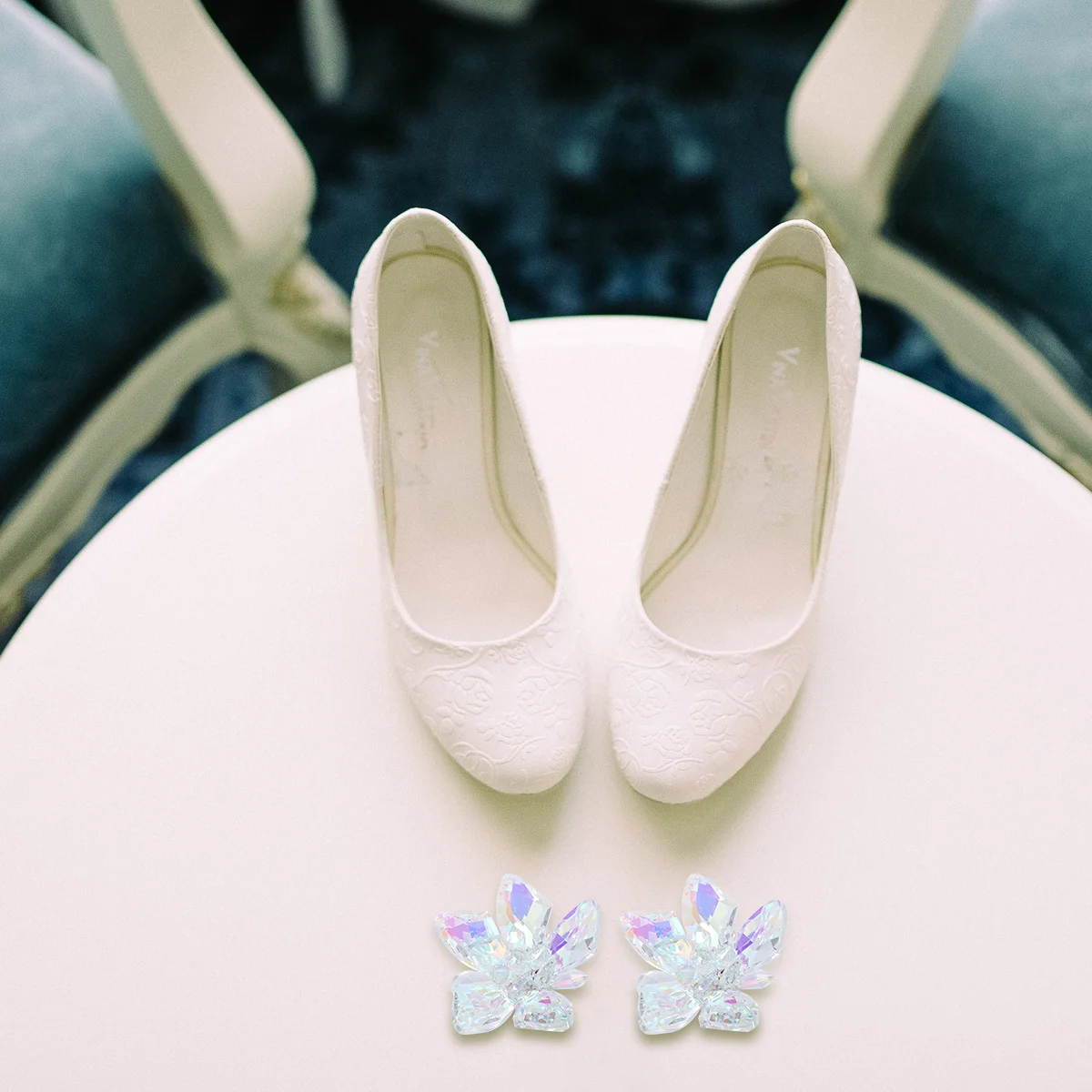 

1Pcs Glass Women Shoe Decor Crystal Flower DIY Decorative Accessory for Flats Sandals Pumps Heels Handbag Hat Clothing