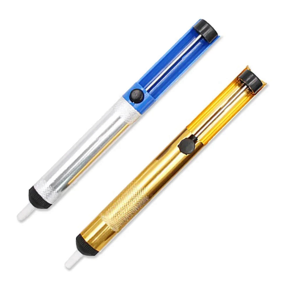 Aluminum Suction Pump Tin Gun Welding Pen Suction Cup Vacuum Removal Soldering Iron Old Hand Welding Tools High Efficiency