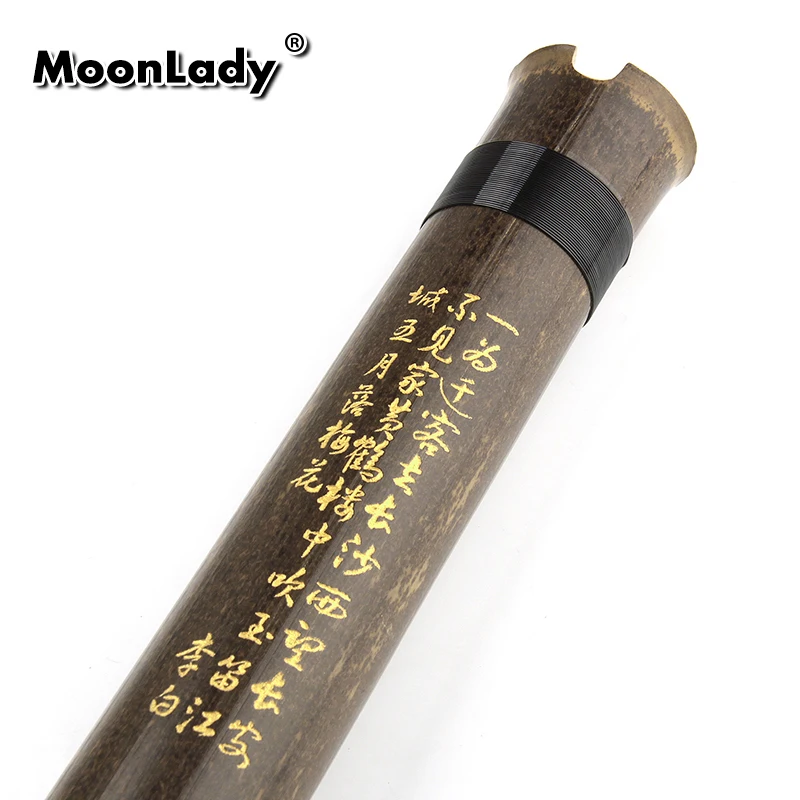 Chinese Bamboo Flute G /F Key Left Hand Xiao Woodwind Vertical FlautaTraditional Handmade Musical Instrument