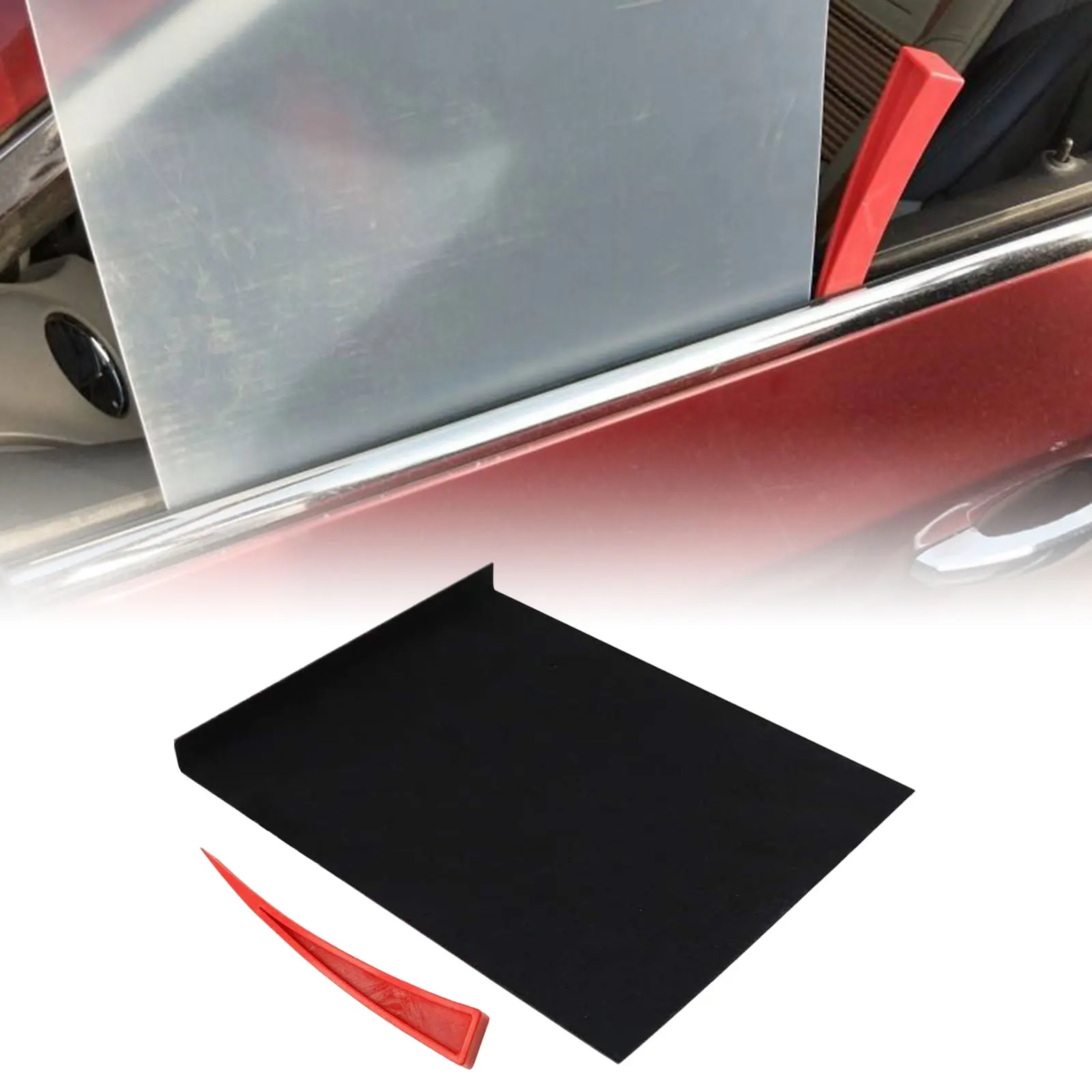 Window Guard Car Window Wedge Repair Tool Window Guard Dent Removal Tools Car Window Protector for Minor Dents Auto Body