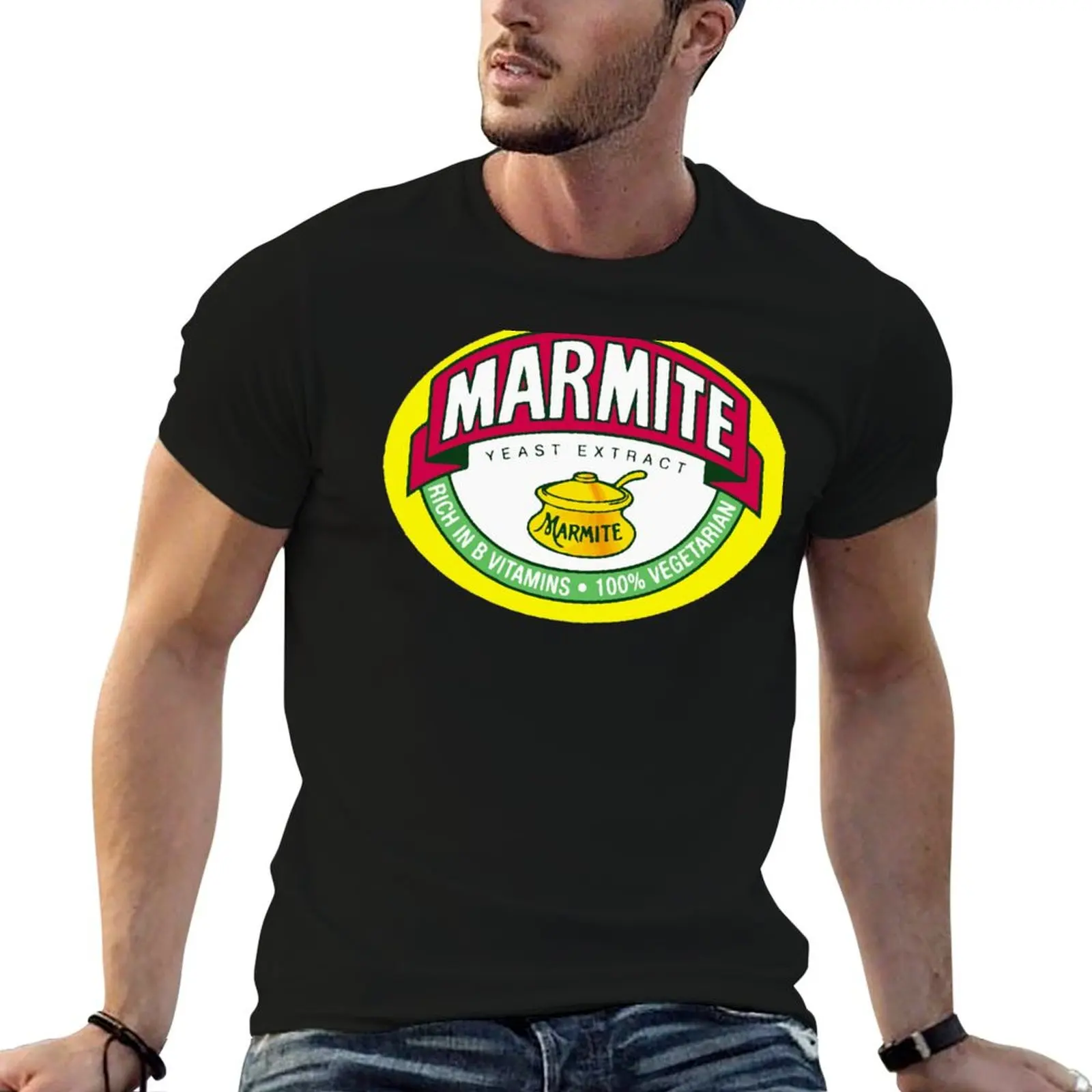 shirts t Marmite T-Shirt Logo t brand Yeast high For graphic Fans man quality luxury mens shirts