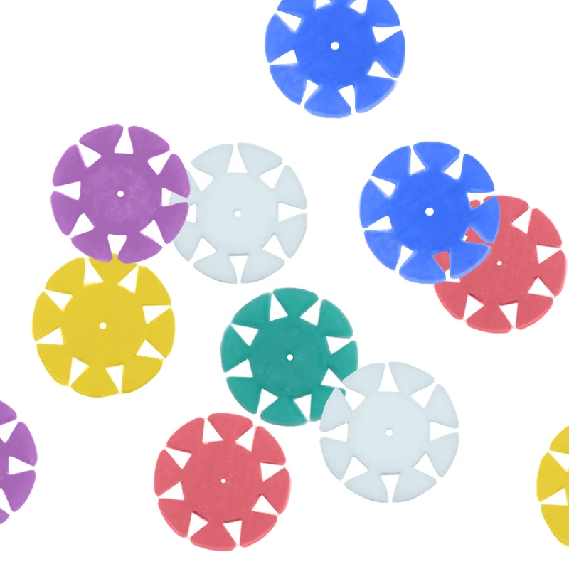 Anneau de marquage dentaire pour la désinfection de la lime du canal radiculaire, cercle de marquage endo, matériaux dentaires, laboratoire dentaire, 100 pièces