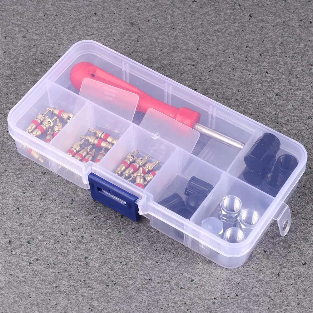 

2 Sets Remover Tool Car Core Remover Auto Core Wrench Tire Repair Set For Bike Motorcycle Electric Vehicles Air