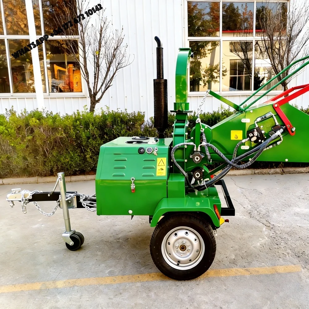 Forestry Machinery Wood Chipper  High Quality Lower Price Made in China Efficient Factory Direct CE Certificate