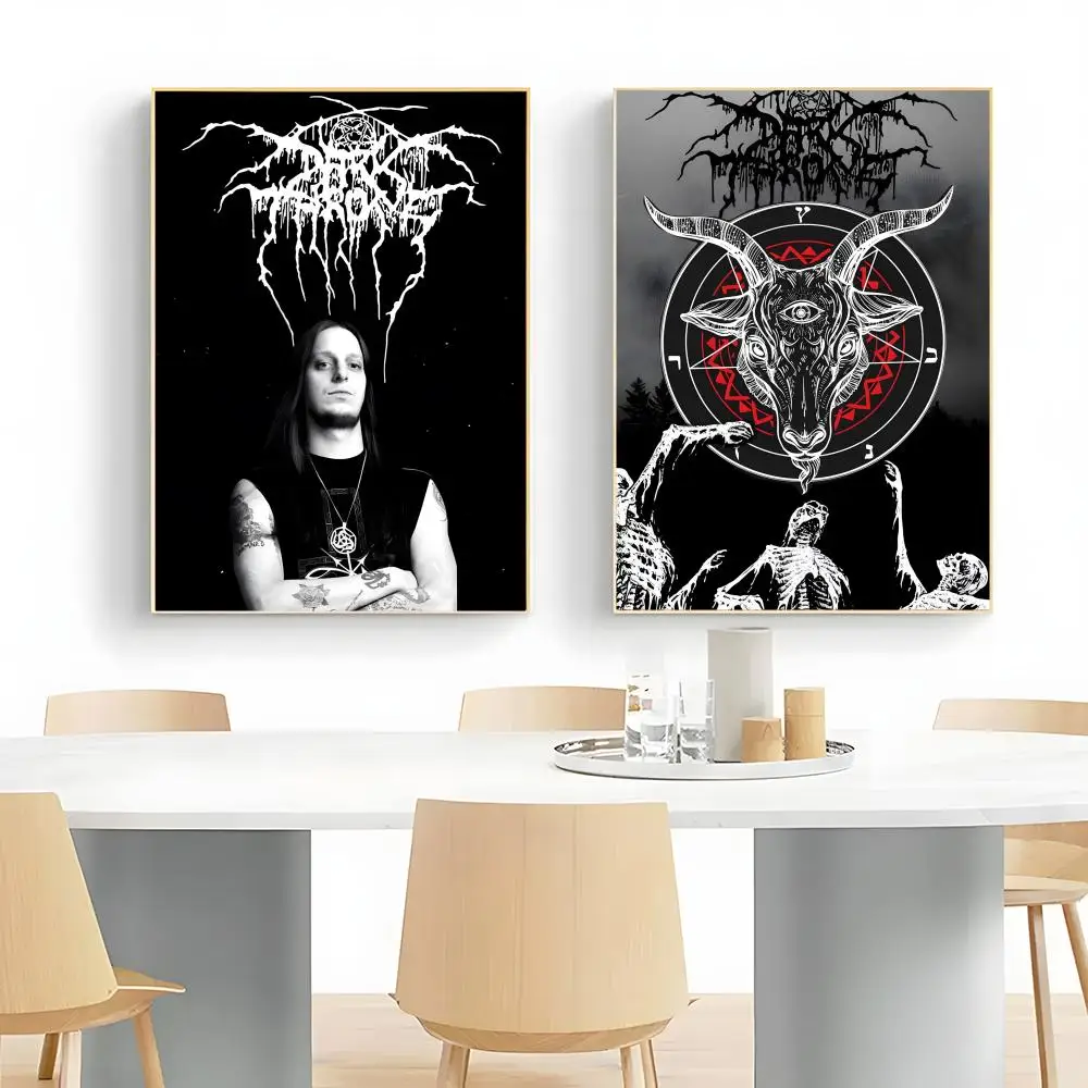black metal band poster D-Darkthrone Poster Wall Art Print Decorative Mural Home Decor Gift Unframed