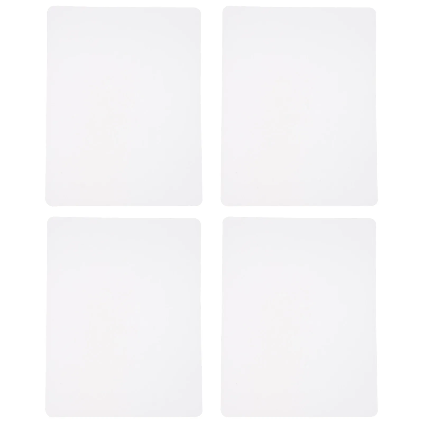 

4Pcs Silicone Fake Skin Tattoo Practice Blank Sheet with Elasticity Similar to Human Skin for Microblading Eyeliner Tattooing