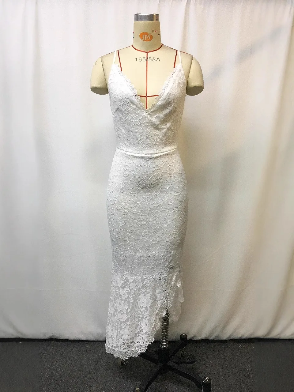 

Women Dresses 2026 New Spring Summer Bohemian White Lace Patchwork Sleeveless Sexy Perspective Backless Slim Long Dress