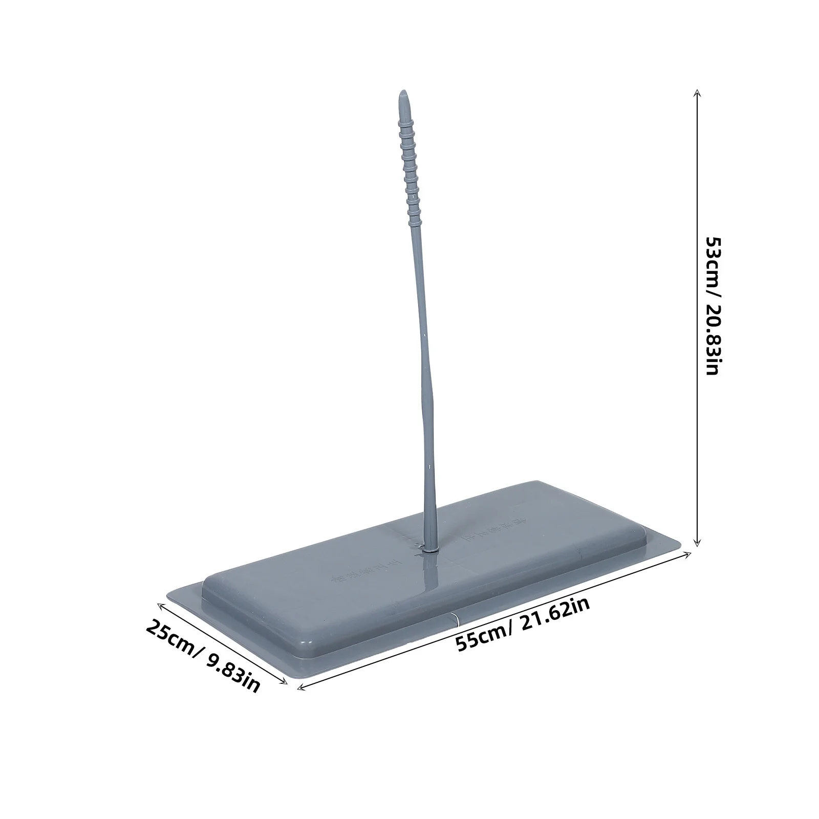 ฝาปิดโถส้วมแบบนั่งยอง ฝาครอบโถส้วมพลาสติกแบบนั่งยองพร้อมที่จับ อุปกรณ์ห้องน้ำอเนกประสงค์สำหรับห้องน้ำสาธารณะ ป้องกันกลิ่น