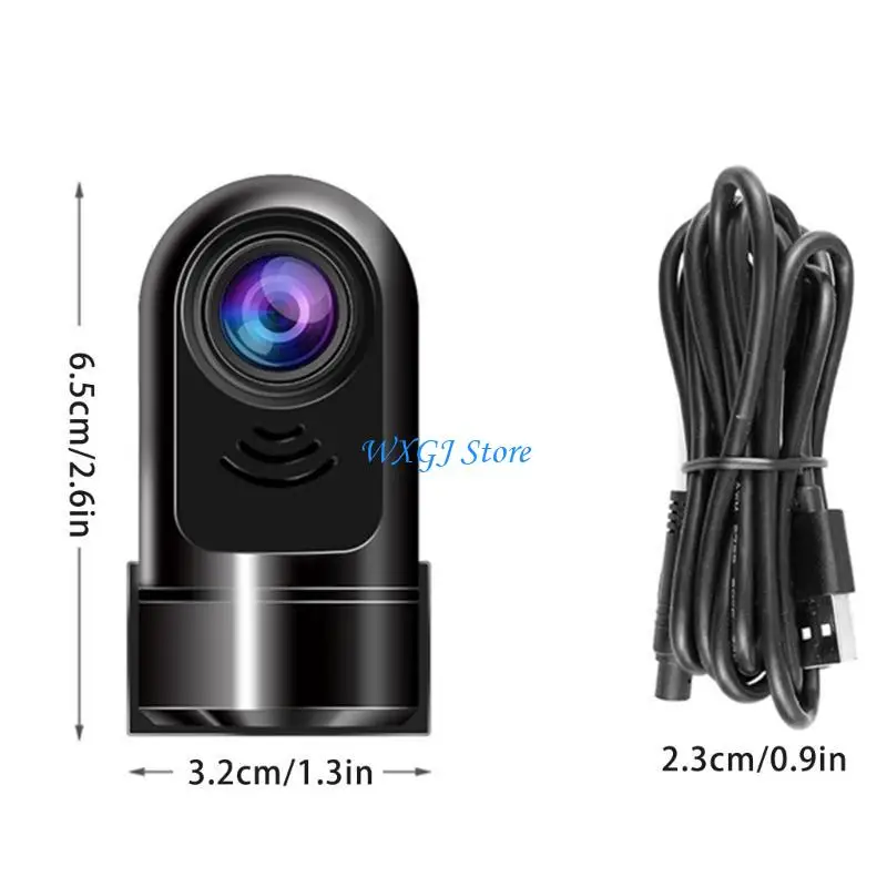 37JE Car Camera Recorder Video Registrator Dashcam Camcorder with Collision Warning