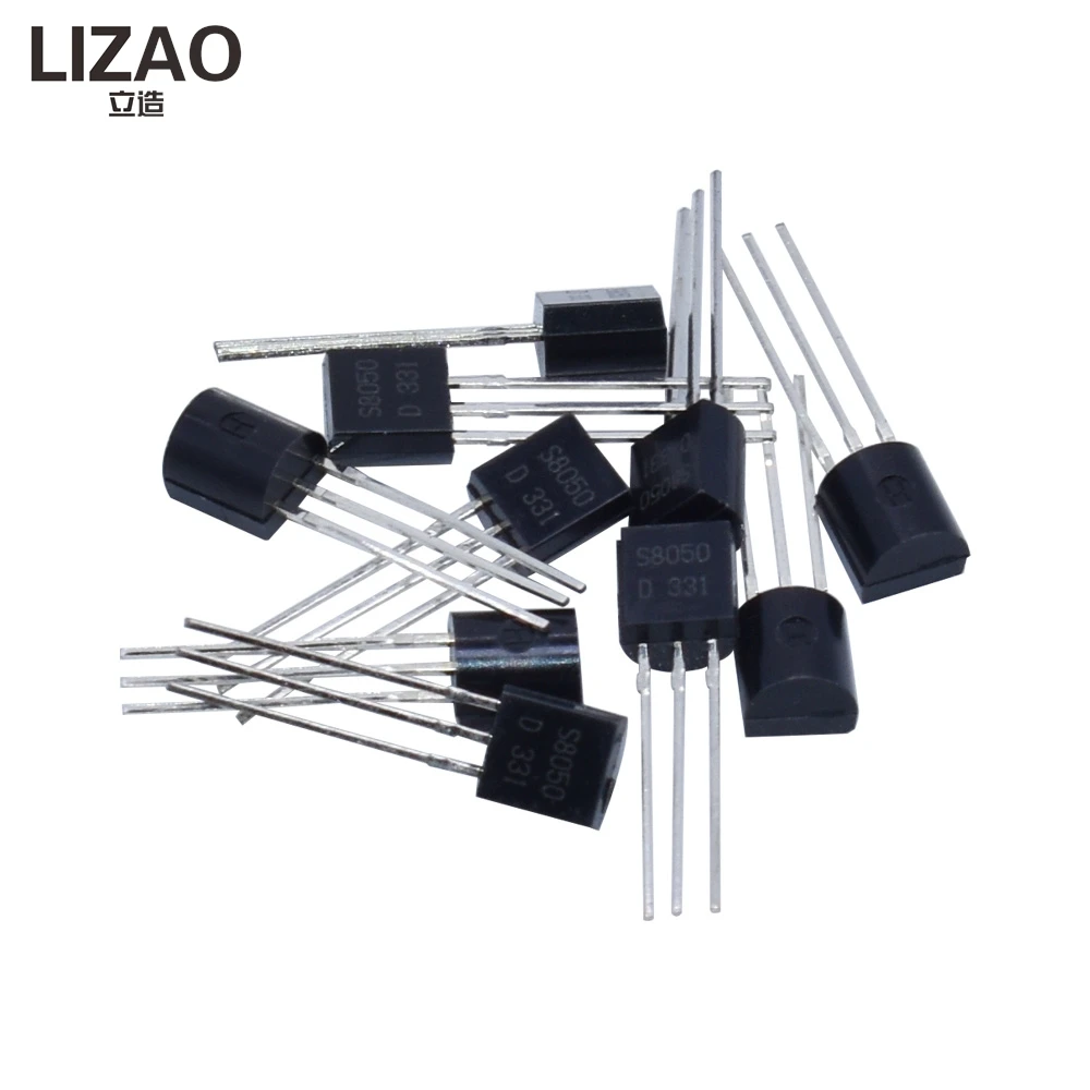 LIZAO 180PCS TO-92 Transistor Kit 18 Values 10PCS Each 2N2222 S9013 S9014 S9015 S9018 S8050 S8550 5551 5401 2N3904 2N3906 C1815