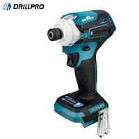 Drillpro 588Nm Brushless Screwdriver Electric Drill Cordless Impact Driver 4 Speed Screwdriver Power Tool for Makita 18V Battery