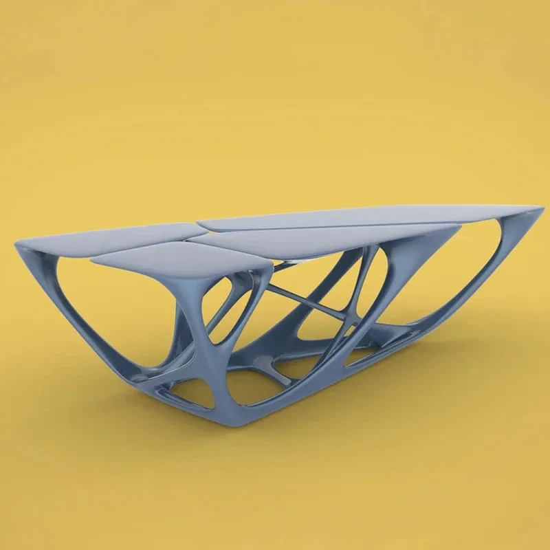 Irregular Creativity Coffee Table Industrial Nordic Decoration Glass Luxury Coffee Table Fashion Mesa Auxiliar Home Products